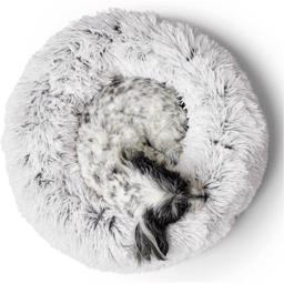 Hunter Donut Dog Bed Design Flea Relax White
